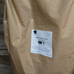 Farine de blé T 65 sac papier 25kg